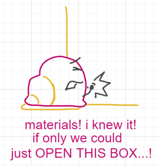 A panel from Chilly, episode two of the Board Boards object show by Furretwalk/WalkingFurret.